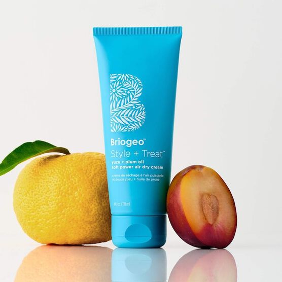 Creme Leave-In Briogeo Style + Treat PLUM OIL DRY